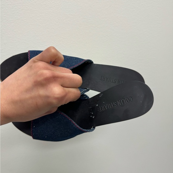 Y2K Colin Stuart denim wedges - Picture 3 of 4